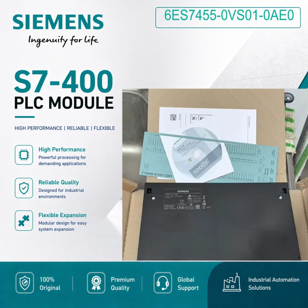 Siemens 6ES7455-0VS01-0AE0 High Performance Fun...