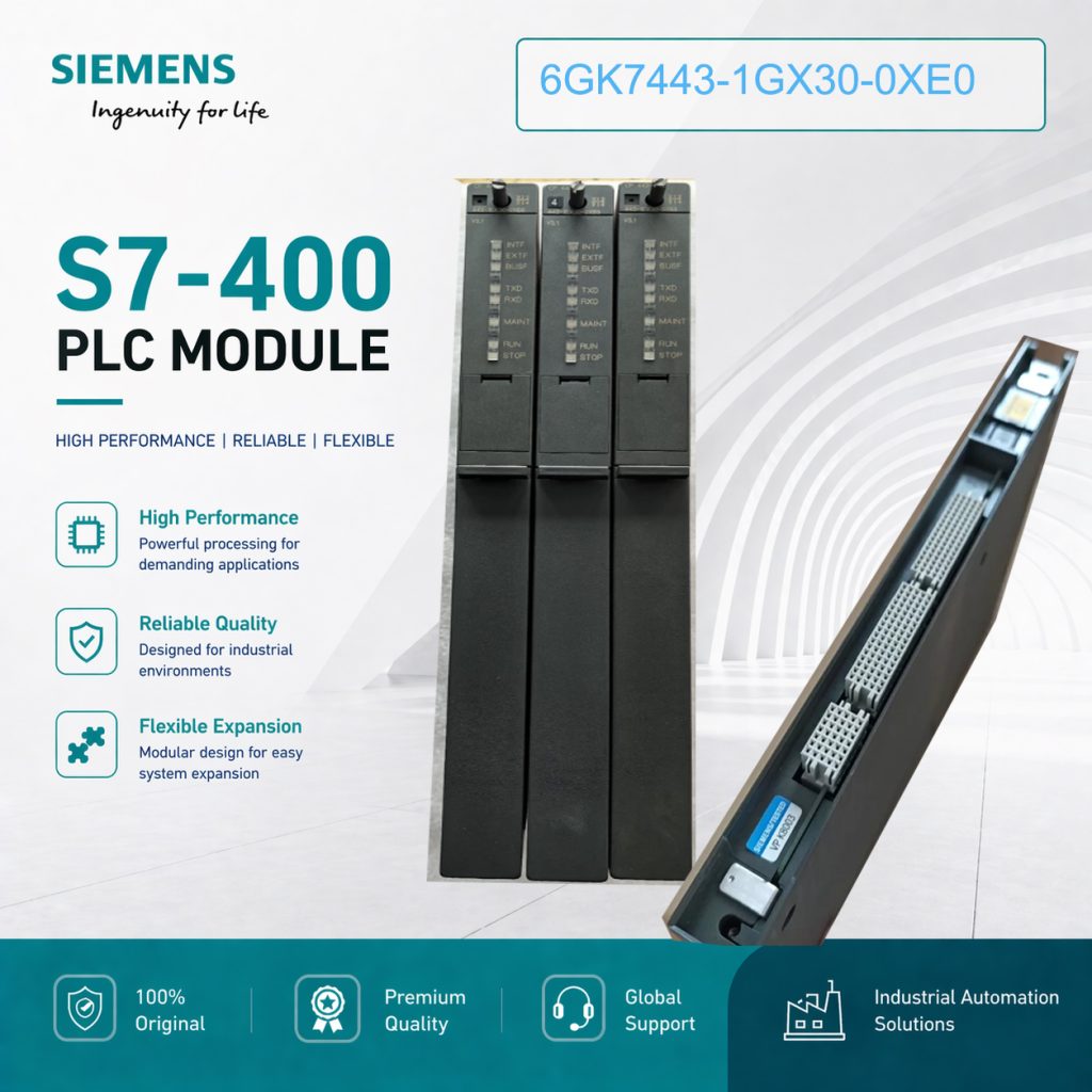 Siemens 6GK7443-1GX30-0XE0 High Performance Eth...