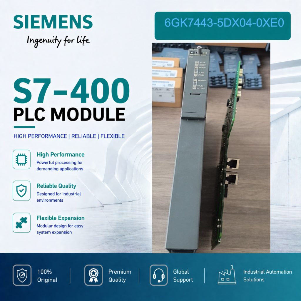 Siemens 6GK7443-5DX04-0XE0 PROFIBUS Communicati...