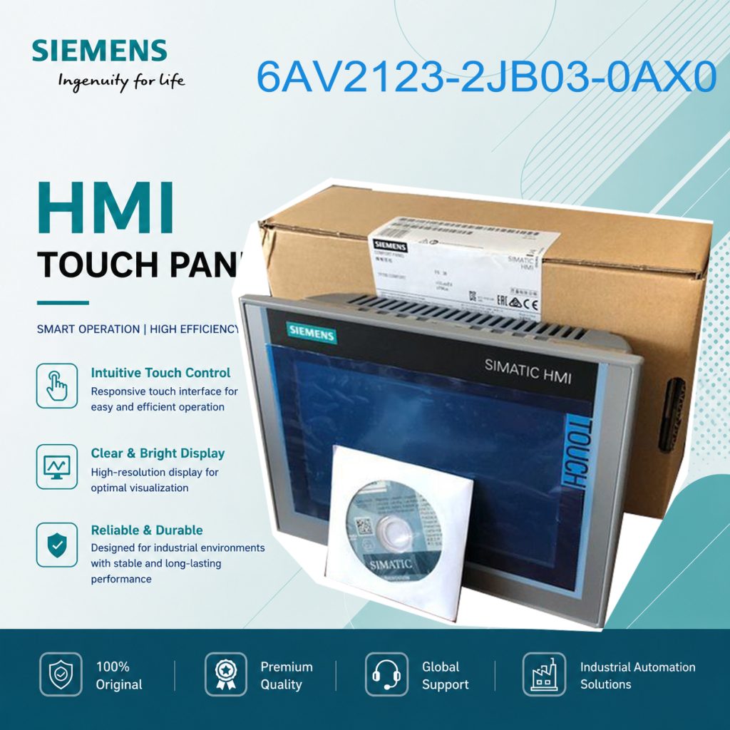 Siemens KTP900 Basic HMI Touch Panel 6AV2123-2J...