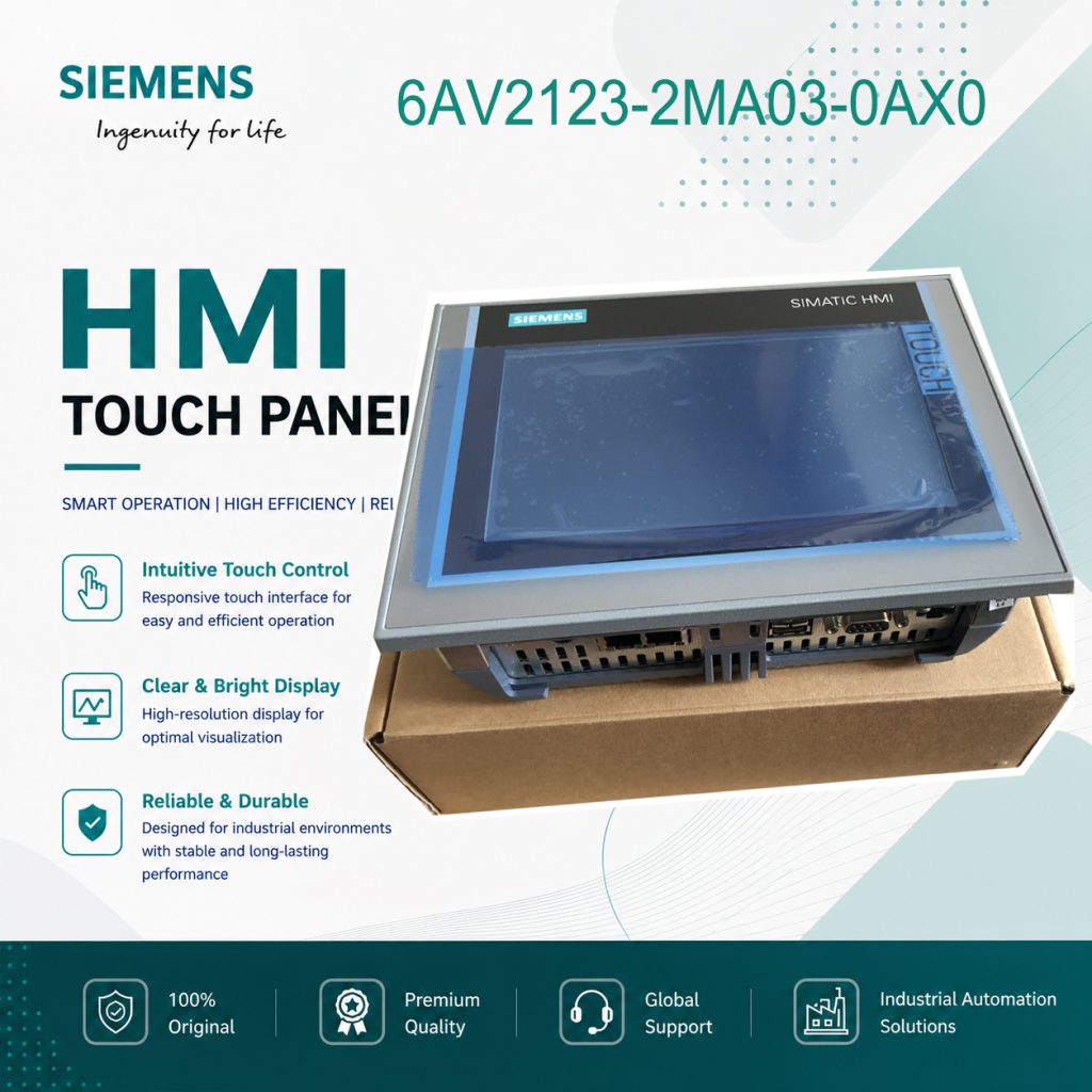 Siemens TP1200 Comfort HMI Panel 6AV2123-2MA03-...