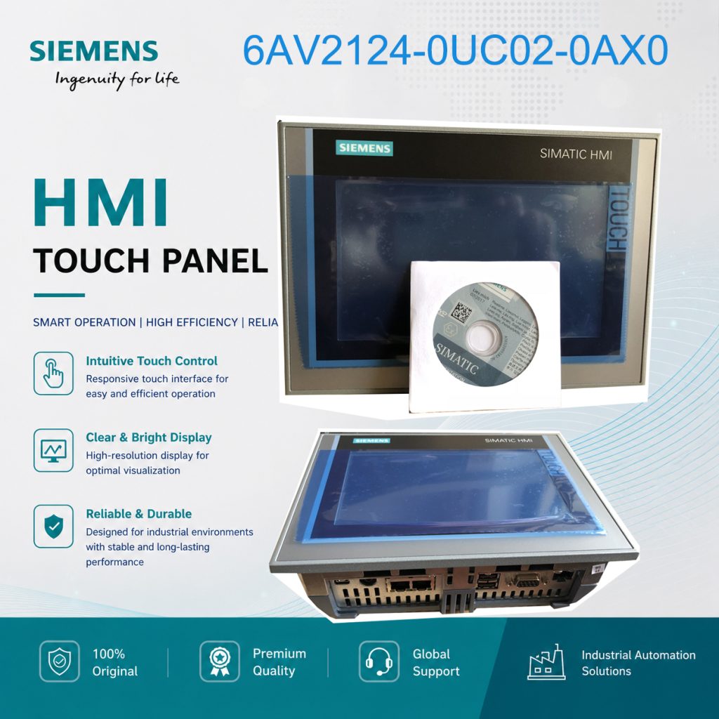 Siemens Unified Comfort HMI Touch Panel 6AV2124...