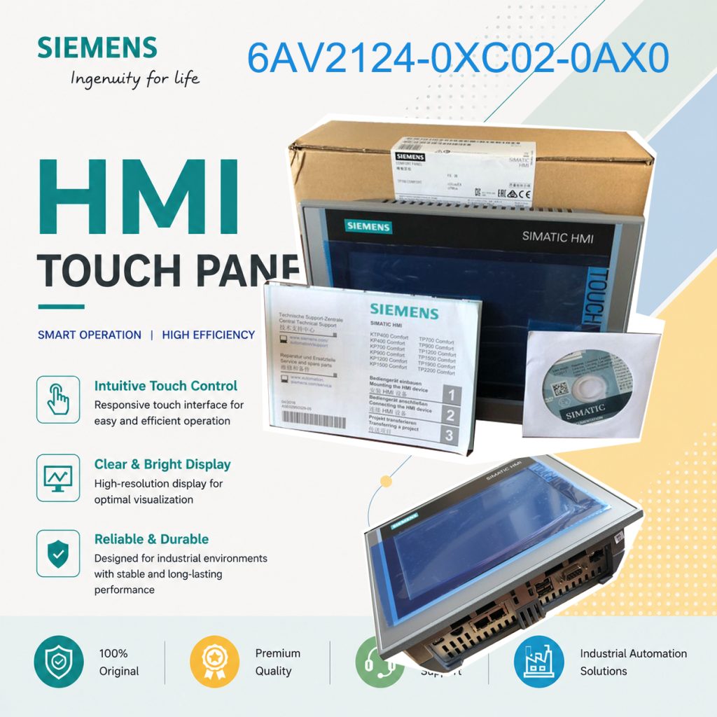 Siemens Unified Comfort Industrial HMI Panel 6A...