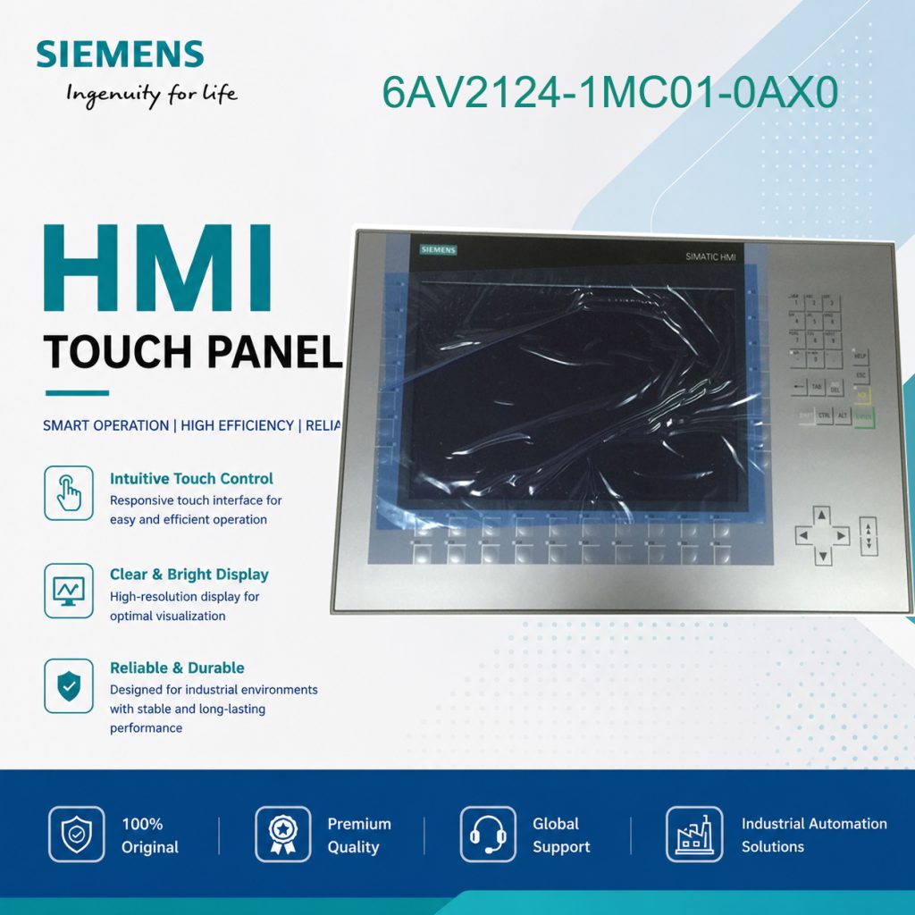 Siemens TP1200 Comfort DP HMI Panel 6AV2124-1MC...