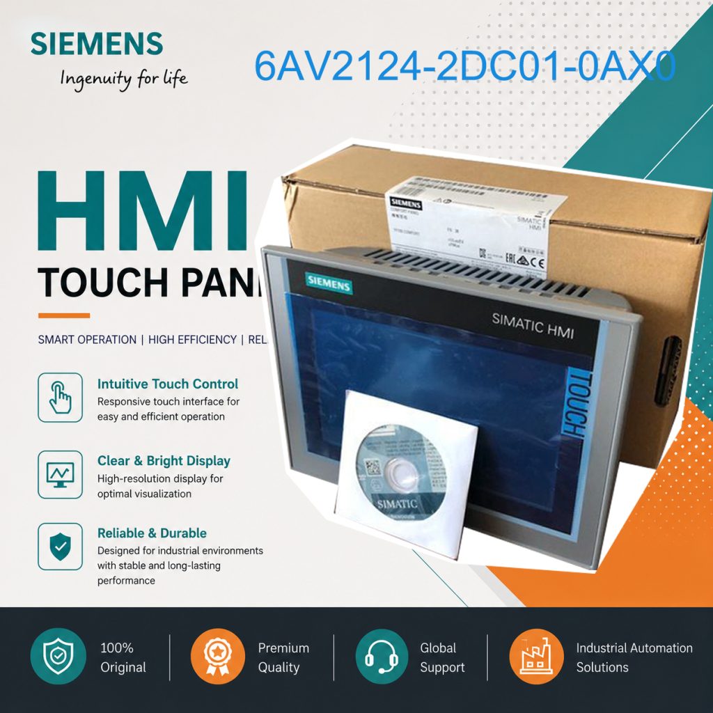 Siemens KTP400 Basic PN HMI Touch Panel 6AV2124...