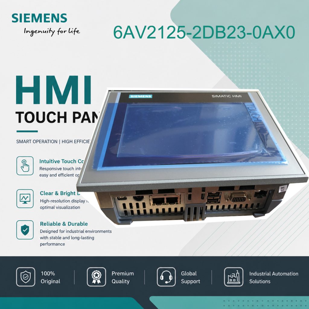 Siemens KTP400 Basic HMI Touch Panel 6AV2125-2D...