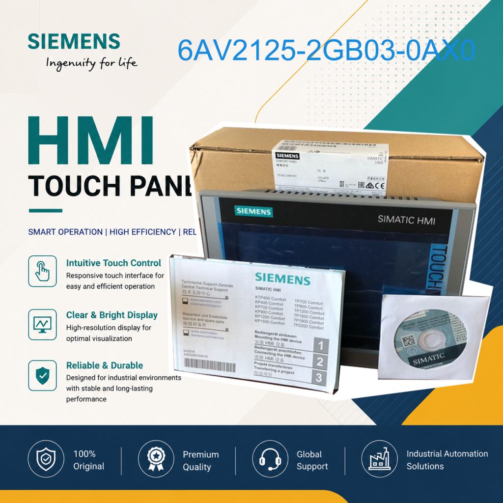 Siemens KP700 Comfort HMI Operator Panel 6AV212...