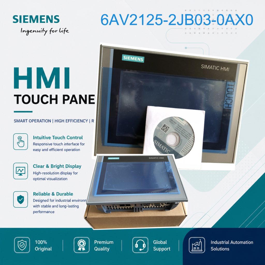 Siemens KTP900 Comfort HMI Touch Panel 6AV2125-...