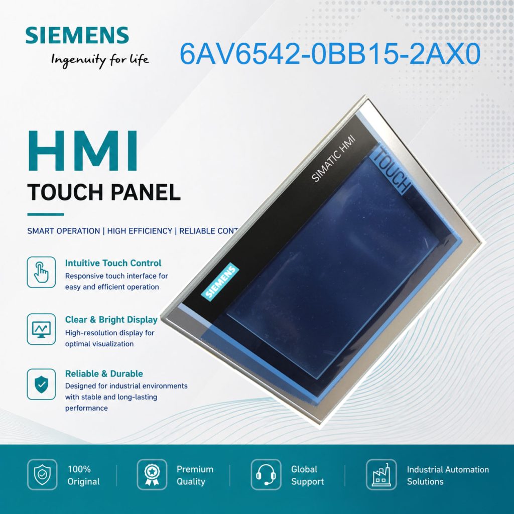 Siemens Industrial HMI Visualization Panel 6AV6...