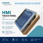 Siemens Industrial HMI Touch Interface 6AV6542-0CA10-0AX0 for Factory Control Systems