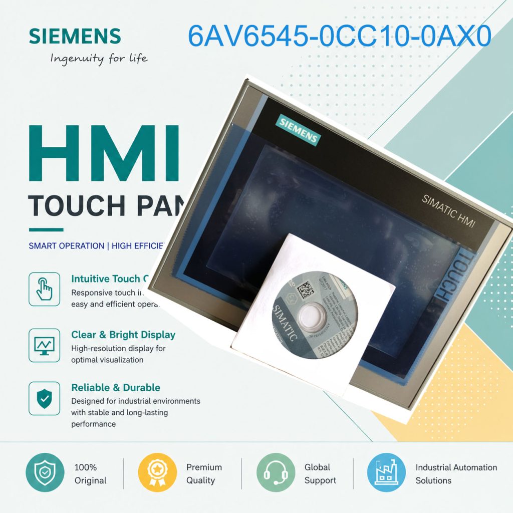 Siemens HMI Process Visualization Panel 6AV6545...