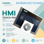 Siemens Industrial Operator Display 6AV6545-0CA10-0AX0 for PLC Automation Systems