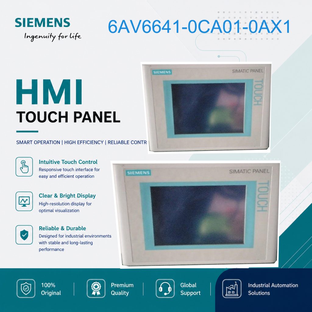 Siemens HMI Touch Interface 6AV6641-0CA01-0AX1 ...
