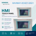 Siemens HMI Touch Interface 6AV6641-0CA01-0AX1 for Industrial PLC Systems