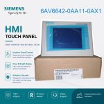 Siemens Industrial HMI Display Panel 6AV6642-0AA11-0AX1 for PLC Control