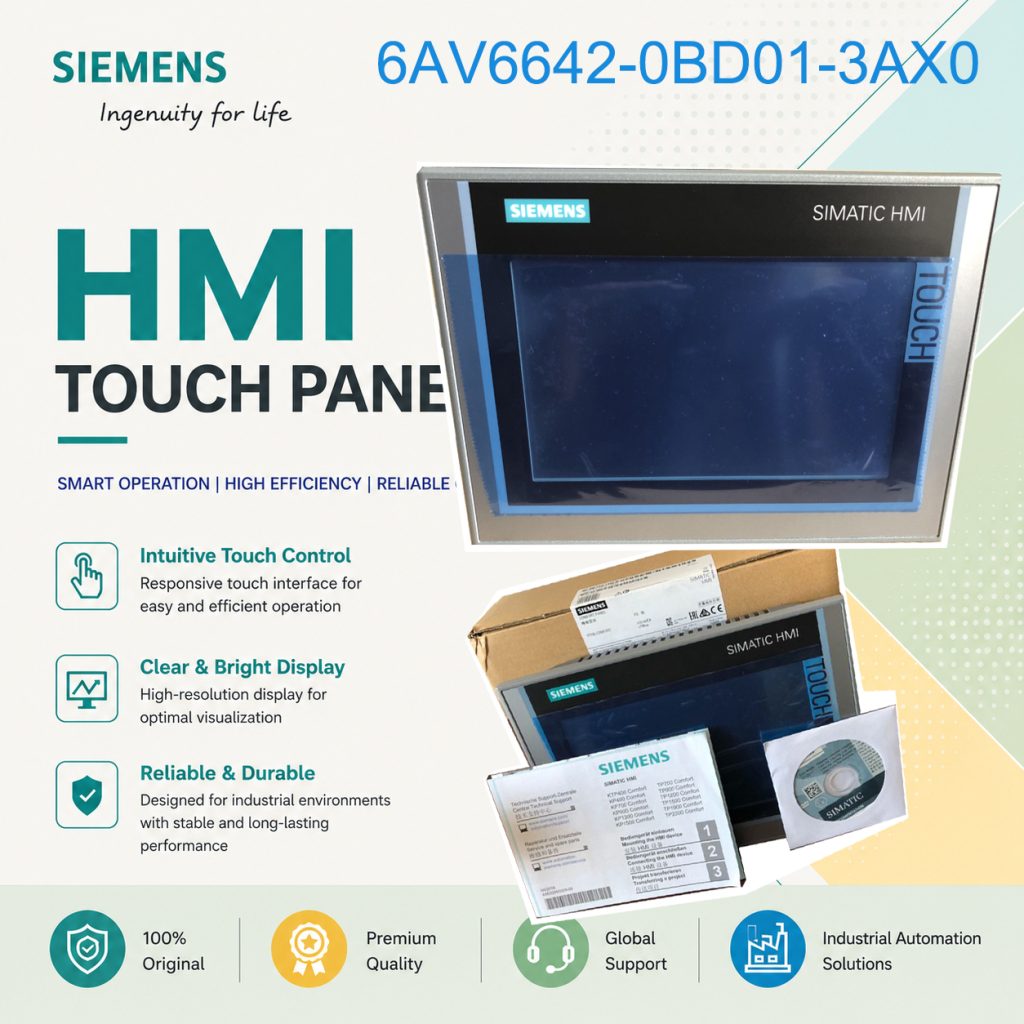 Siemens SIMATIC HMI Touch Panel 6AV6642-0BD01-3...