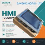 Siemens HMI Visualization Interface 6AV6642-0DA01-1AX1 for Industrial PLC Systems