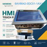 Siemens Industrial HMI Touch Display 6AV6642-0DC01-1AX1 for Machine Automation