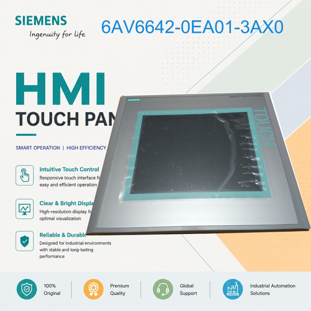 Siemens HMI Operator Interface 6AV6642-0EA01-3A...
