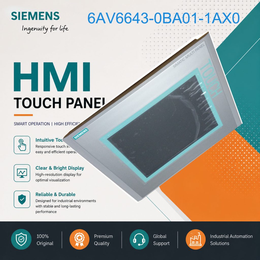 Siemens SIMATIC HMI Operator Panel 6AV6643-0BA0...
