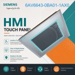 Siemens SIMATIC HMI Operator Panel 6AV6643-0BA01-1AX0 for Industrial Automation
