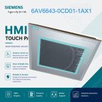 Siemens HMI Process Visualization Panel 6AV6643-0CD01-1AX1 for Industrial Automation