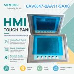 Siemens Industrial HMI Operator Panel 6AV6647-0AA11-3AX0 for PLC Systems