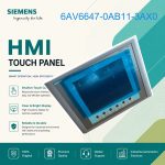 Siemens Industrial Operator Panel 6AV6647-0AB11-3AX0 for PLC Visualization Systems