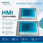 Siemens HMI Touch Display 6AV6647-0AK11-3AX0 for Industrial Process Control